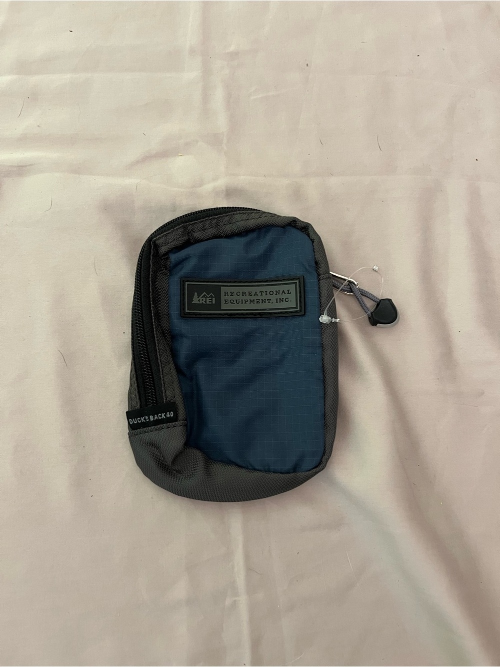 REI Navy Blue and Gray Travel Toiletry Pouch
